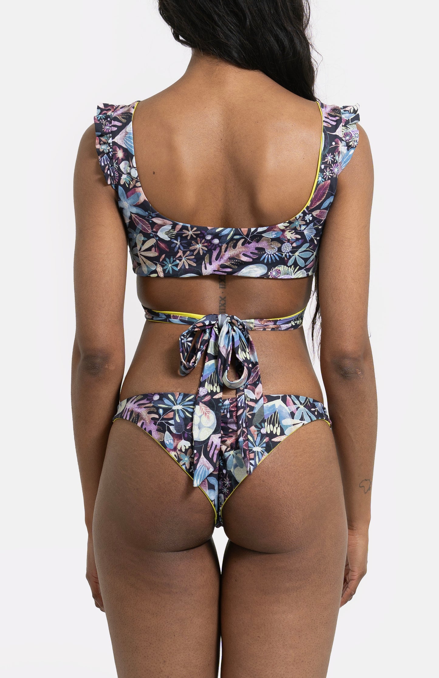 Ruched Modest Thong